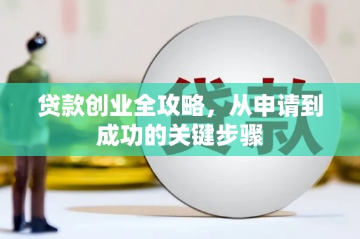 呈贡贷款创业全攻略，从申请到成功的关键步骤