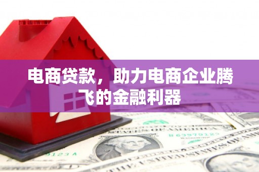 呈贡电商贷款，助力电商企业腾飞的金融利器