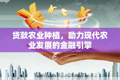 呈贡贷款农业种植，助力现代农业发展的金融引擎