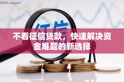 呈贡不看征信贷款，快速解决资金难题的新选择