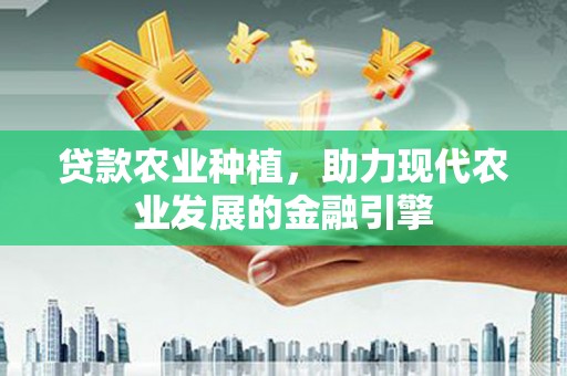 呈贡贷款农业种植，助力现代农业发展的金融引擎