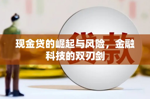 呈贡现金贷的崛起与风险，金融科技的双刃剑