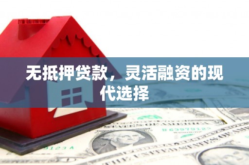呈贡无抵押贷款，灵活融资的现代选择