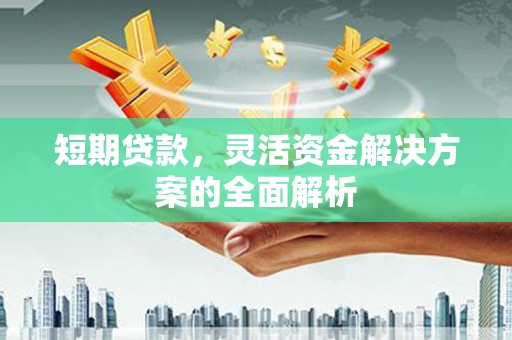 呈贡短期贷款，灵活资金解决方案的全面解析