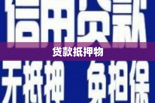 呈贡贷款抵押物