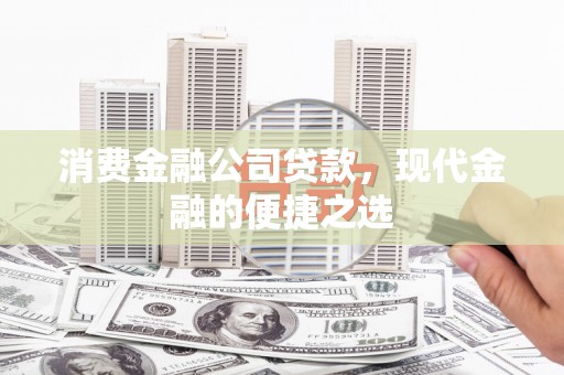 呈贡消费金融公司贷款，现代金融的便捷之选