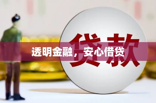 呈贡透明金融，安心借贷