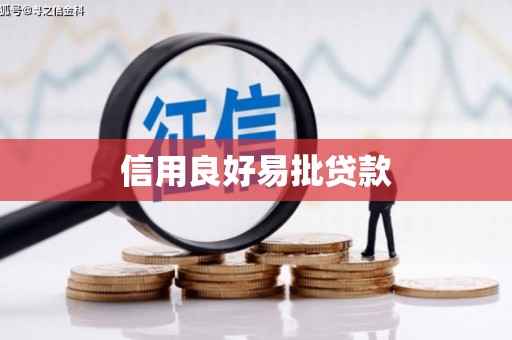 呈贡信用良好易批贷款